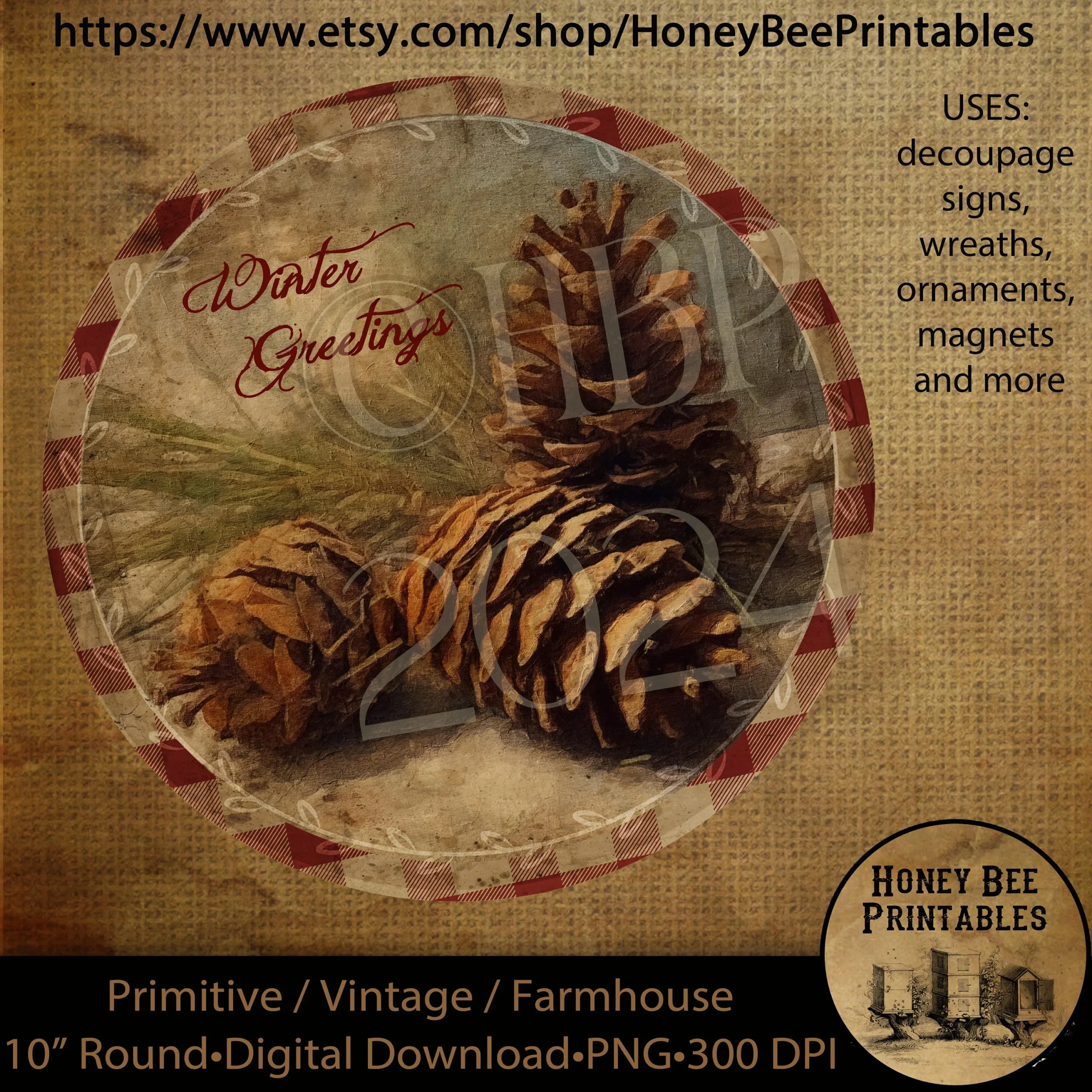 Vintage Instant Download Printable Decoupage Vintage Round Sign Design For Wreath Ornaments Magnets Christmas Pine Cones Branches Etsy Vintage Instant Download Printable Decoupage Vintage Round Sign Design For Wreath Ornaments Magnets Christmas Pine Cones Branches Etsy