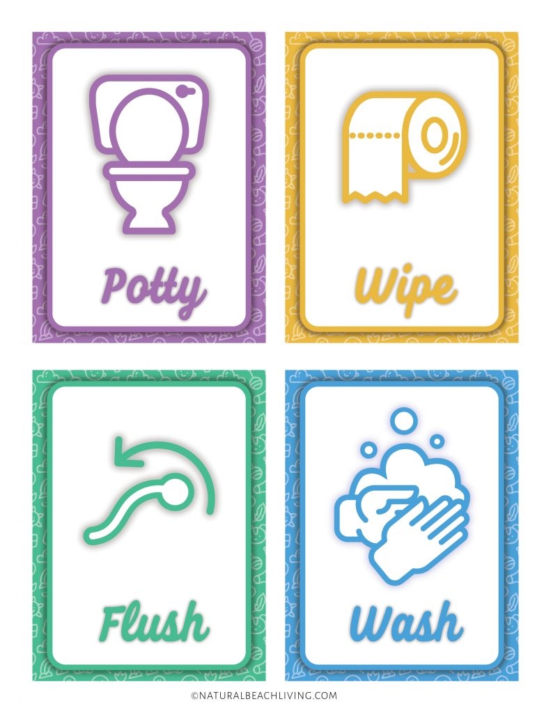 Printable Potty Time Visual Sign