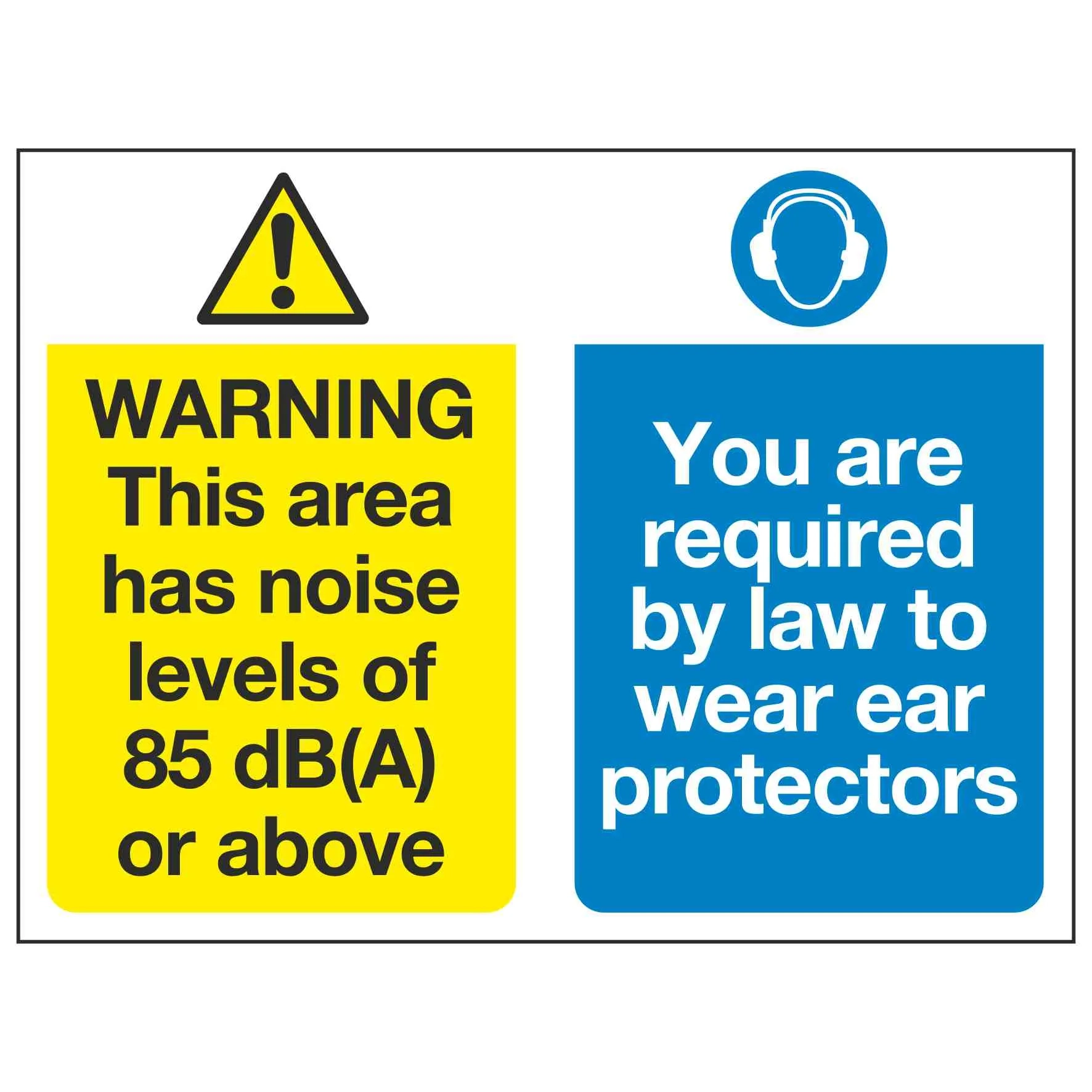 Printable Noise Warning Signs