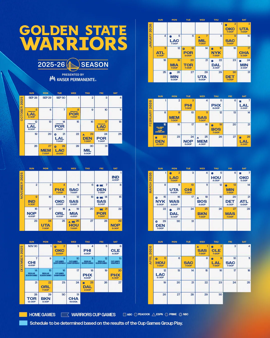 Warriors Fan Guide 2025 26 Schedule Warriors Fan Guide 2025 26 Schedule