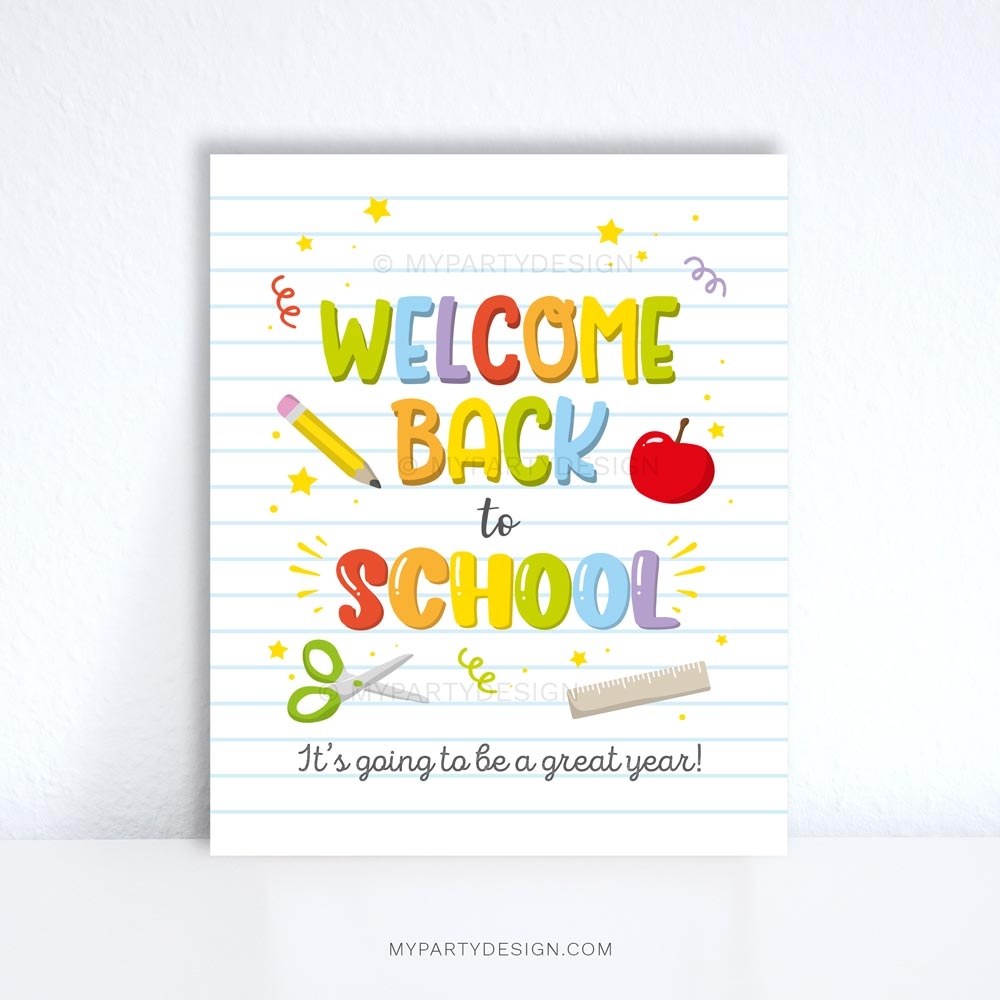 Back To School Printable Signs Back To School Printable Signs