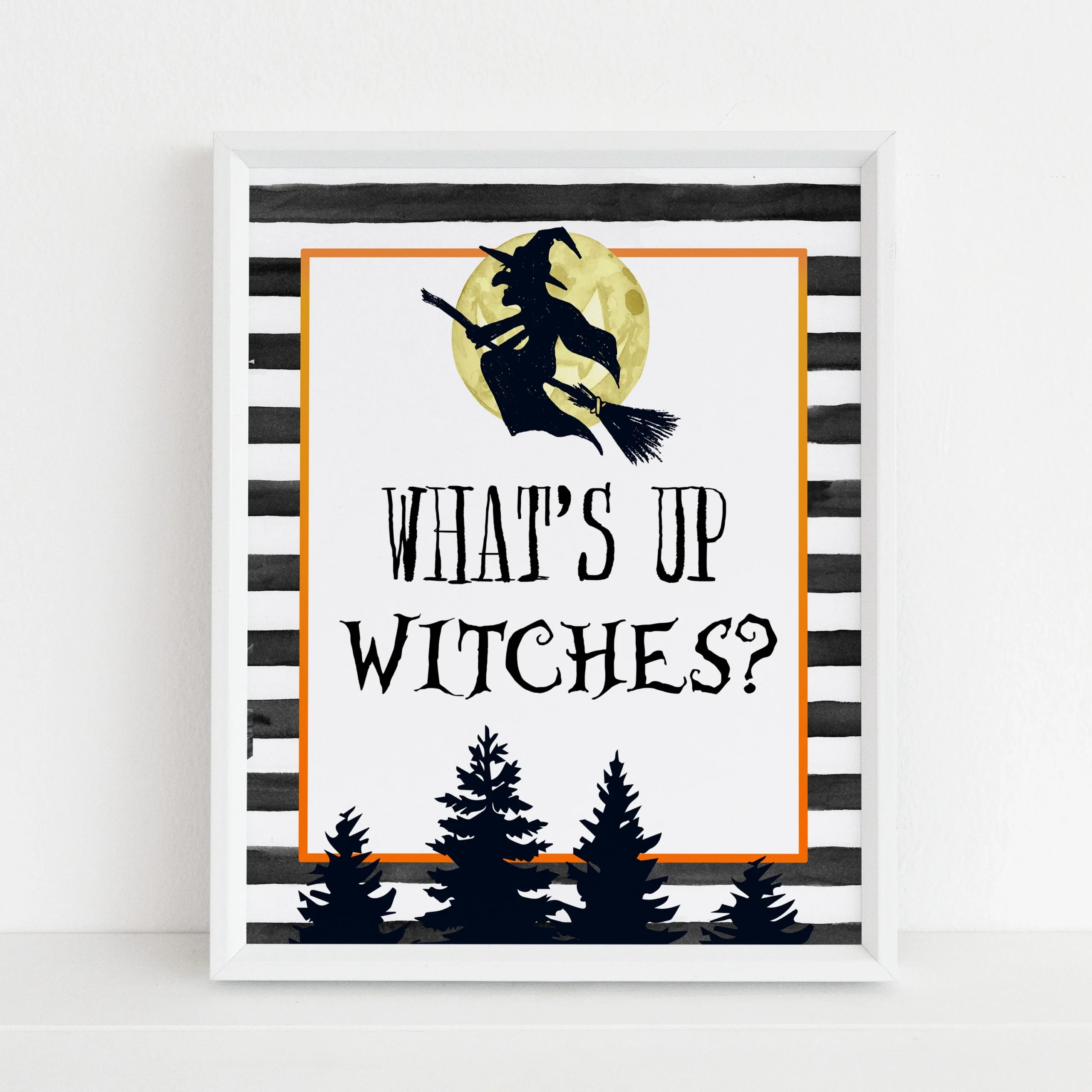 Halloween Witch Signs Printable