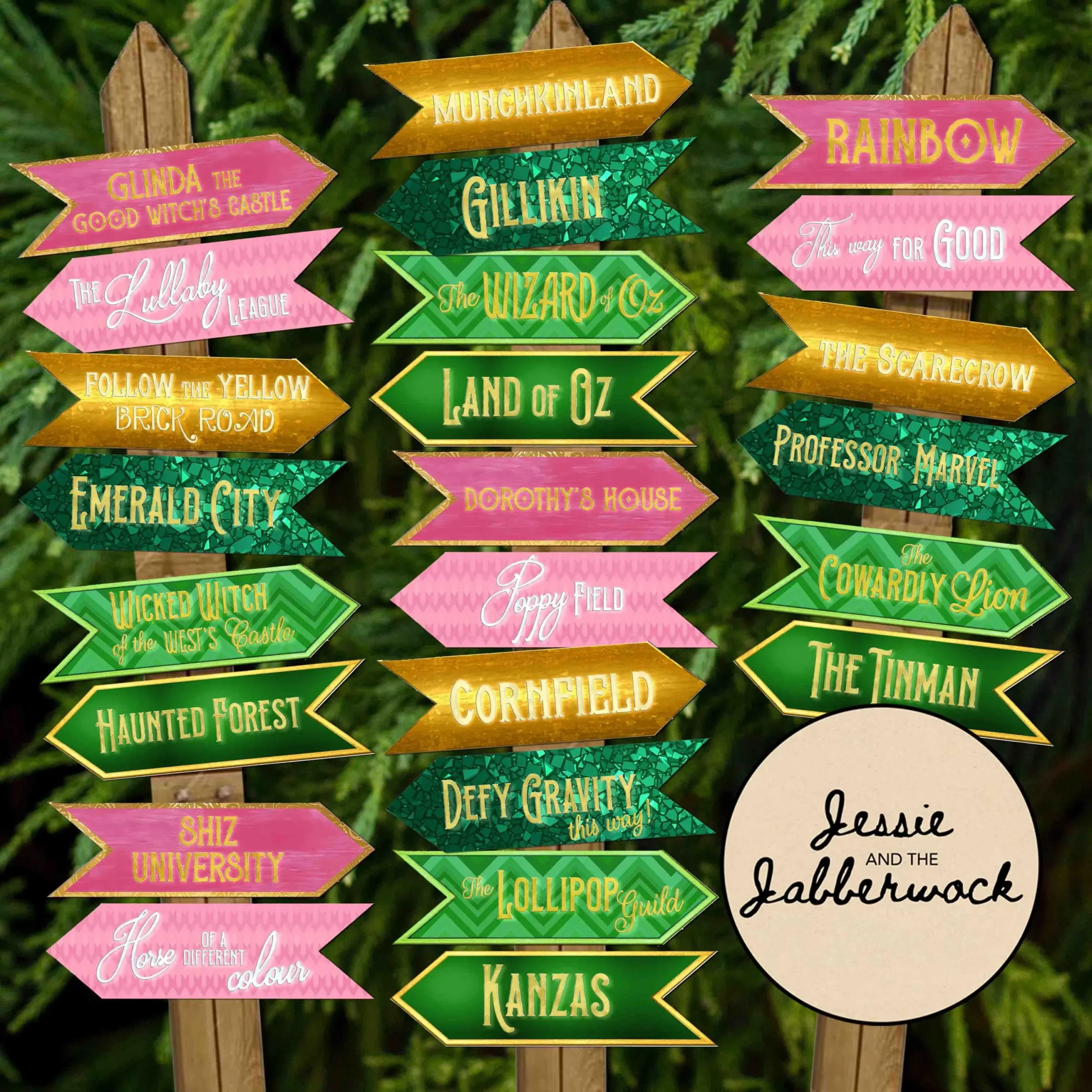 Wizard Of Oz Printable Signs Wizard Of Oz Printable Signs