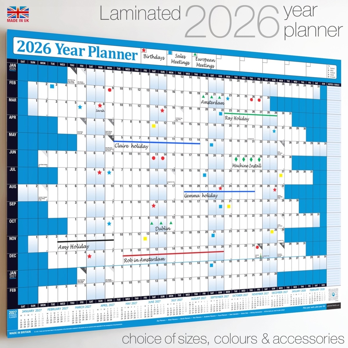 Year Planner For Sale EBay UK Year Planner For Sale EBay UK