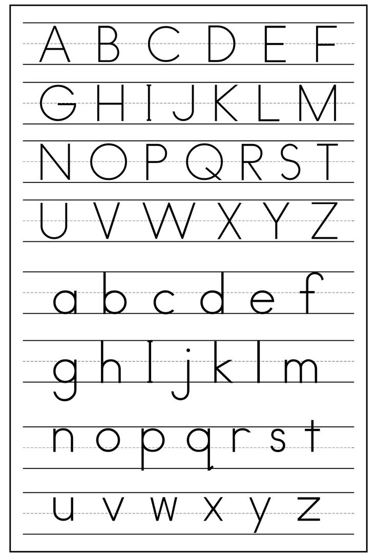 Zaner Bloser Handwriting Chart 10 Free PDF Printables Printablee